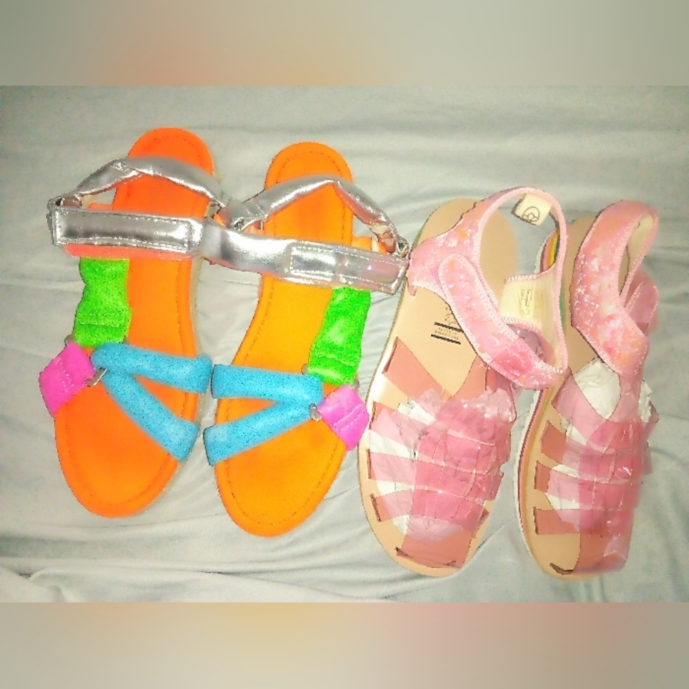 Bundle Colorful Kids Sandals Set
